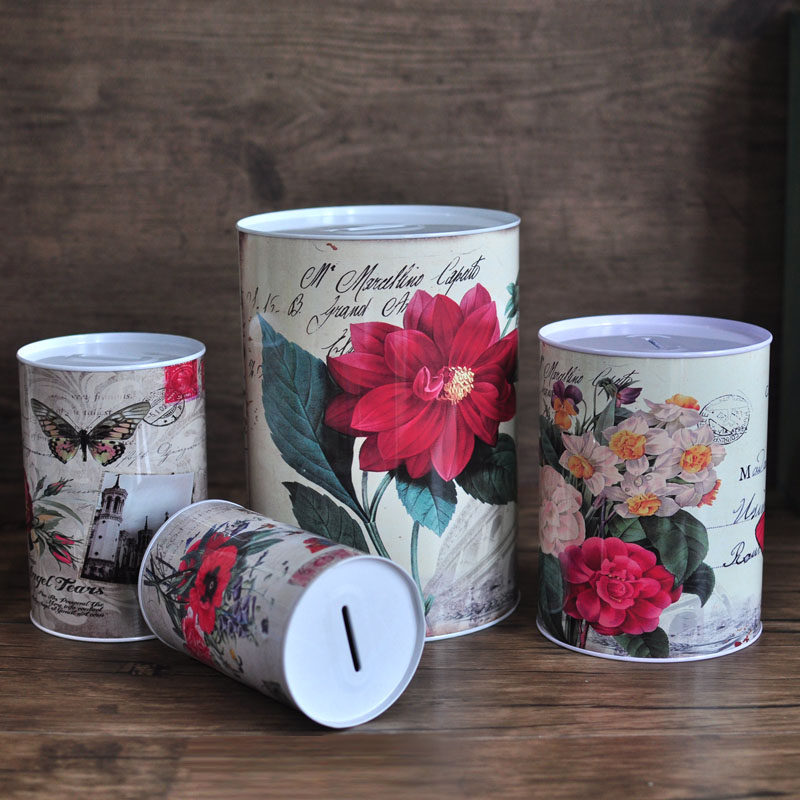 Just can't get into the deposit box not to be able to save money cylinder large capacity 365 days big creative network red adult deposit money cylinder