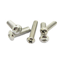 Stainless steel half element screw semi round head cross Bolt pan head cross groove machine tooth screw M2M2 5M3M4M5M6