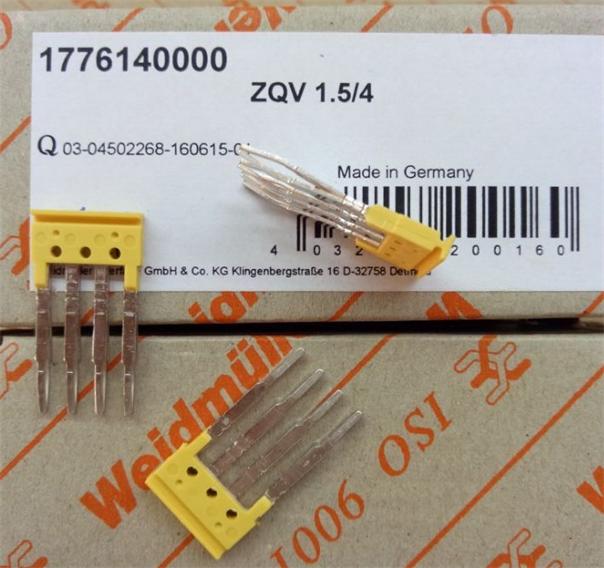 ZQV 1 5 4 Weidmüller Shorting Bar Cross Link ZDU 1 5 Shorting Bar 1776140000