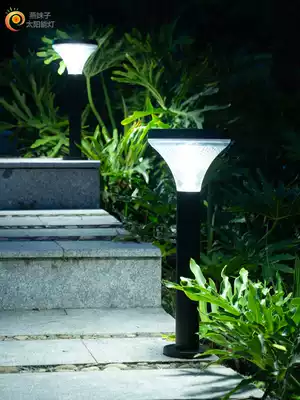 Solar street lamp garden light LED Lawn ground lighting new rural garden villa waterproof dark automatic bright