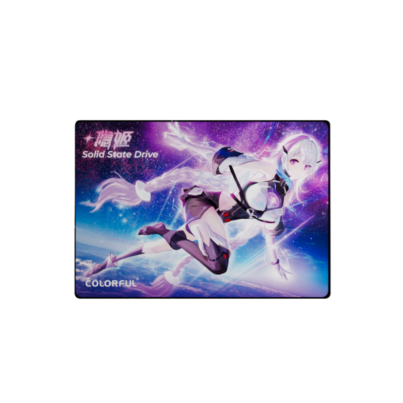 Colorful 1Tb Ssd Solid-State Drive with High-Speed Reading and Writing Tlc Particles Colorful Hidden Princess Limited Edition