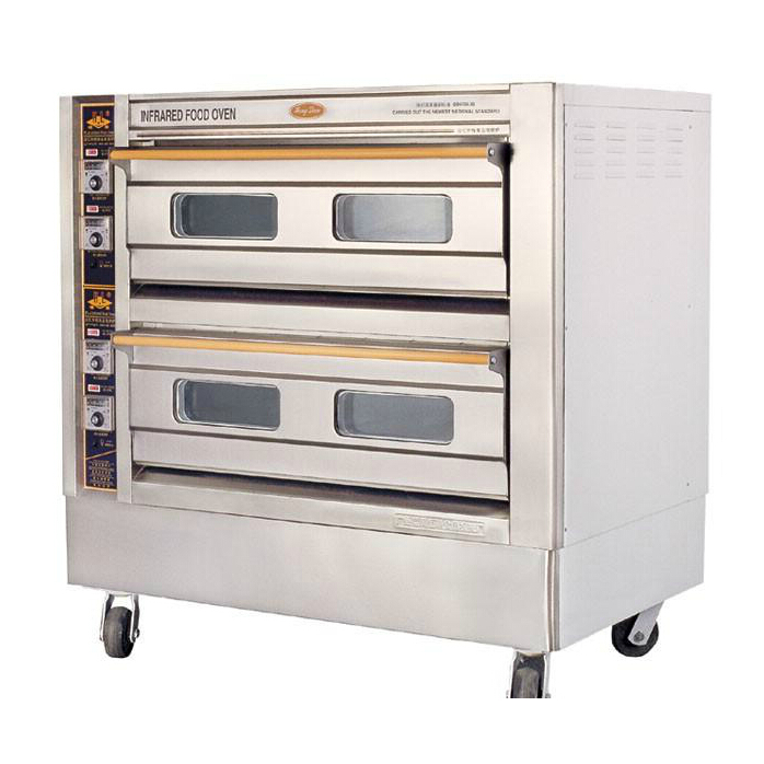 Henglian PL-4 GL-4A spray paint type electric oven double layer two-layer four-plate electric oven Stainless steel commercial electric oven