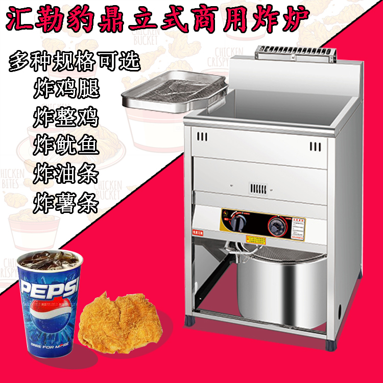Automatic thermostatic frying machine for gas fryer gas fryer for commercial leopard in Taiwan