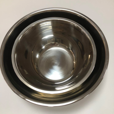 Baking egg basin Home deepen thickened stainless steel whipped cream basin anti-splash deepening of the egg pelvic salad and face basin