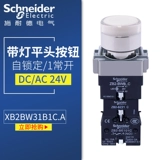 Schneider с выключателем кнопки Light на самозаключение 24 В 1 Changzen ZB2-BZ21C 220V Зеленый, красный и белый