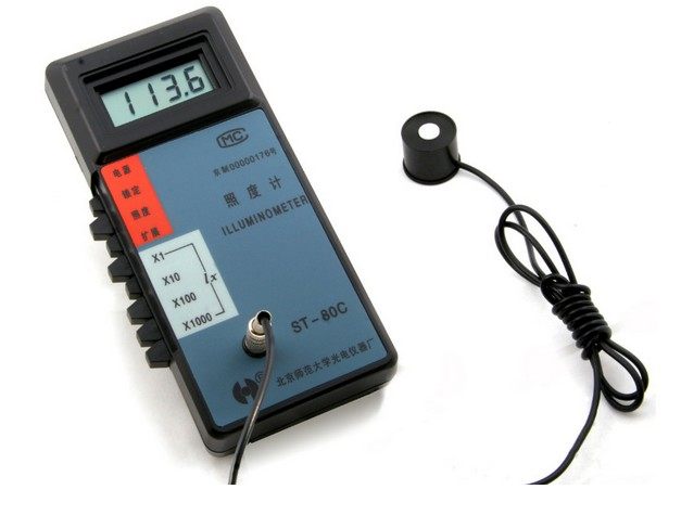 North Normal University ST-80C Digital illuminometer ST80C white light illuminometer Country level precision manual measuring range