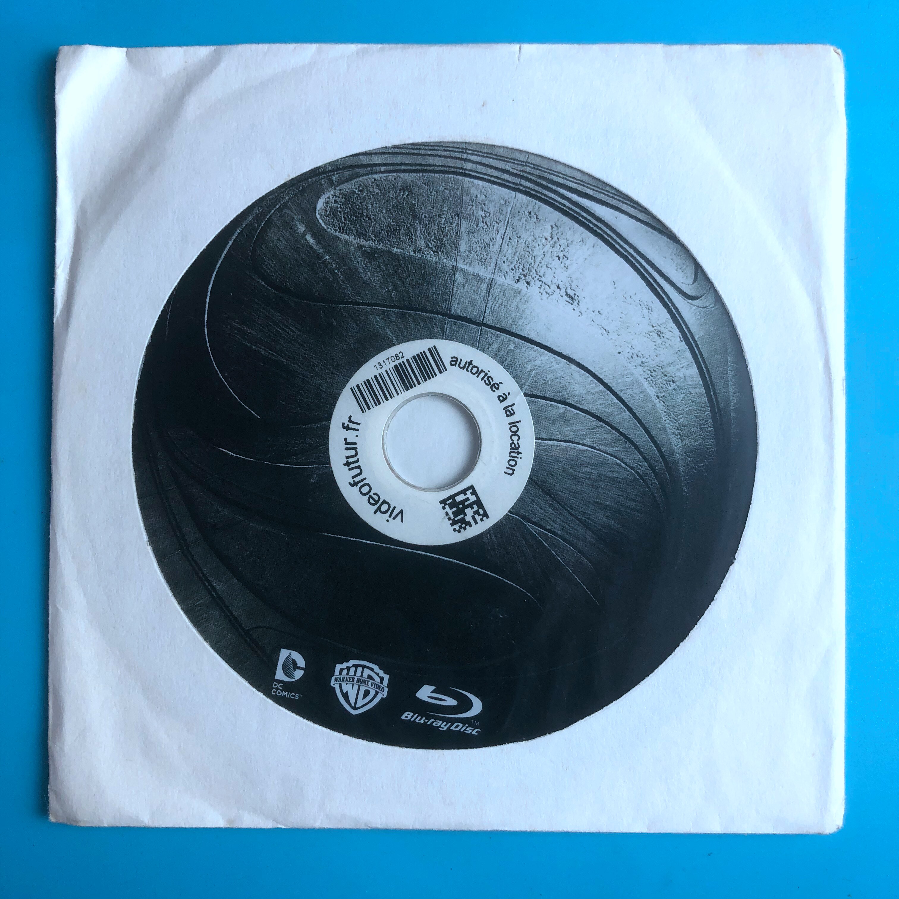 Original Superman Steel's Body BD Blu-ray A District English Word