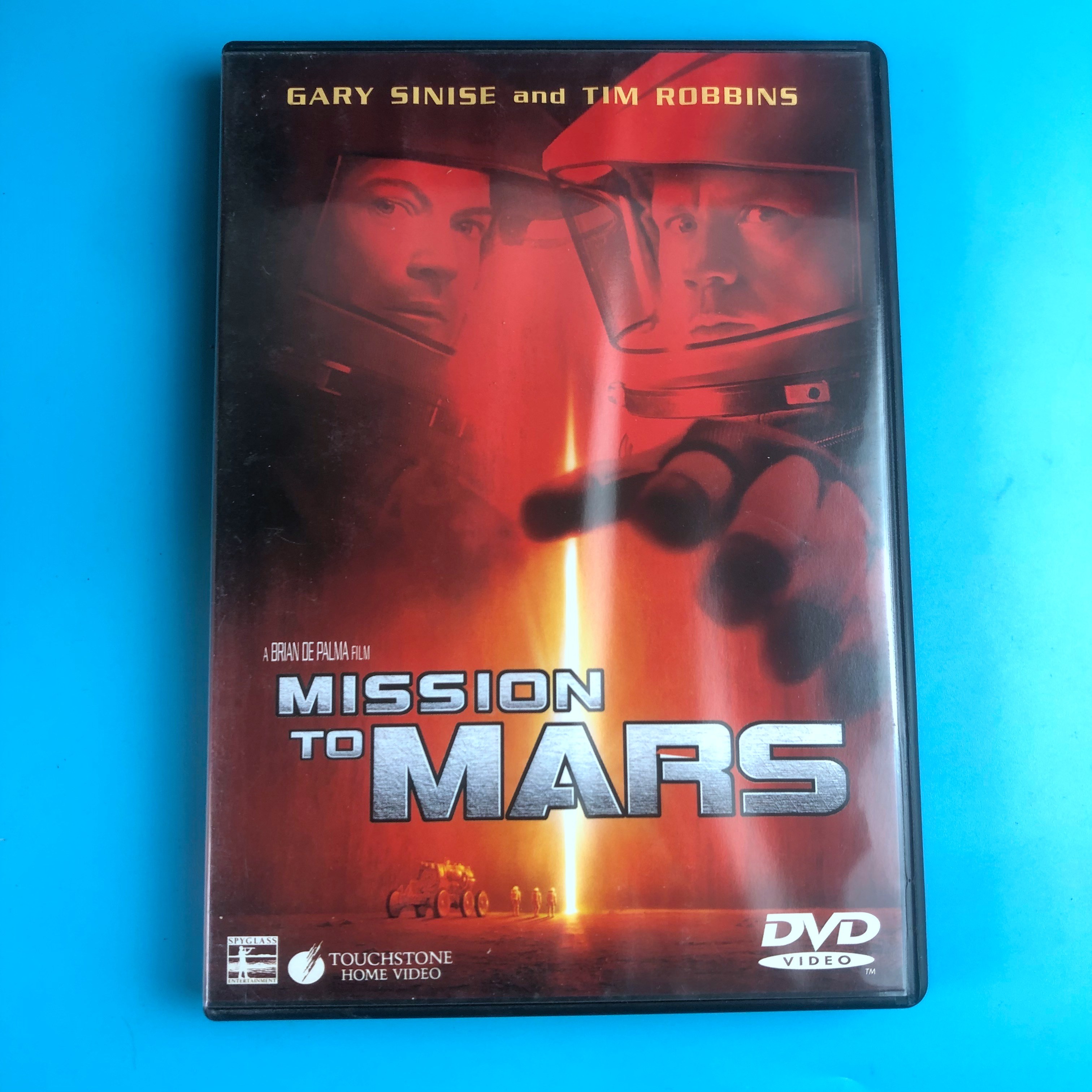 Original Mars Mission Mission to Mars DVD Inwords