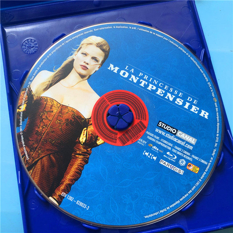 Original Montponciere Crown Princess B Area BD Blu-ray Inwords