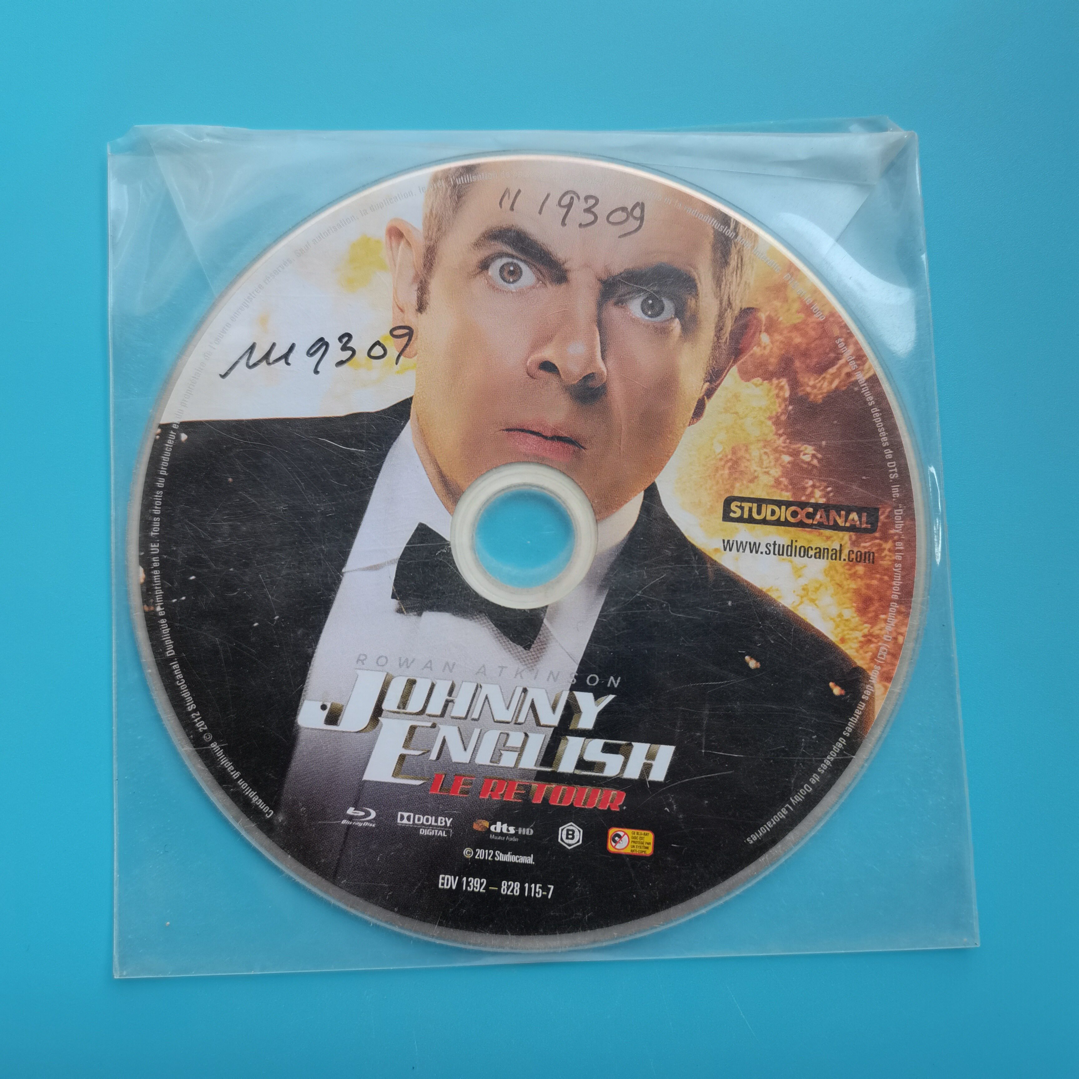 Original, Bean Secret Service BD Blu-ray B District English Words