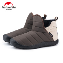 Naturhike Norway Thickened Campsite Shoes Outdoor Anti-Slip Camping Shoes Winter Plus Suede Warm Indoor Casual Shoes