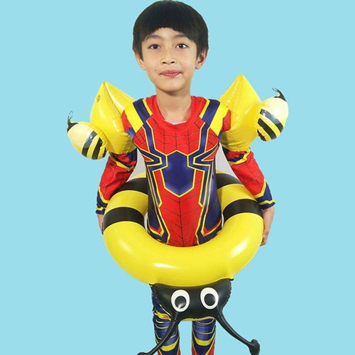 Детский плавательный круг, мультяшный купальник для мальчиков, 8 лет