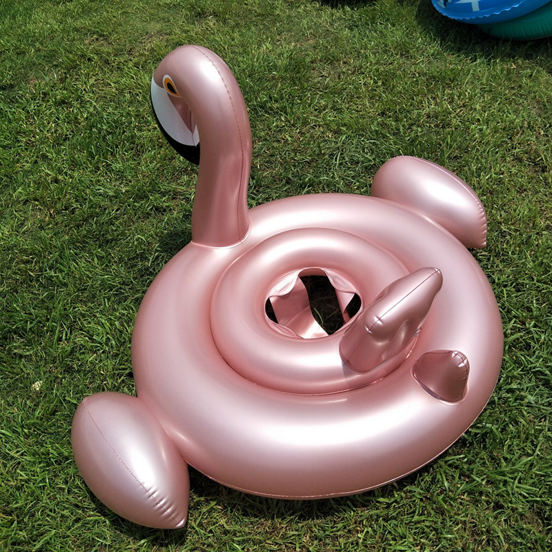Trẻ em bơi vòng ghế flamingo bơi vòng nách em bé vòng bơi phao cứu sinh phao - Cao su nổi phao bơi đỡ cổ cho bé