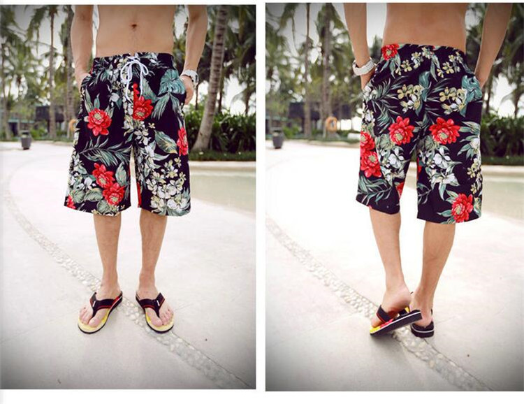 Bãi Biển dành cho người lớn Cặp Vợ Chồng Bãi Biển Mùa Hè Quần Short T-Shirt Cotton Nhanh Chóng làm khô In Kỳ Nghỉ Bãi Biển Short Sleeve Shorts Set quần short đi biển nữ