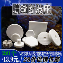 Coral Base Breaking base Broken Limb Seat Sps Buttons Broken Branches Base Cornerstone Lps Broken Branches Breeding Bracket Ceramics