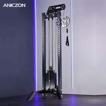 High-position pull-down trainer high-low pull-up integrated seated rowing pull-back gym professional commercial fitness equipment