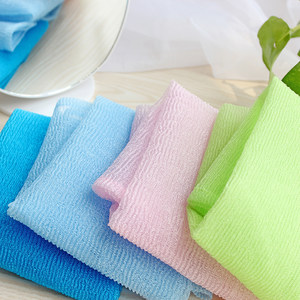 Long Bath Towel for Scrubbing the Back Without Asking for Help, Korean Back-Scrubbing Strip for Adults, Strong Exfoliating and Dirt-Removing Bath Towel