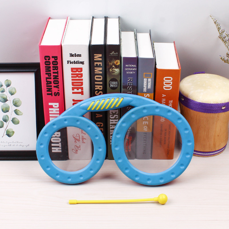 Olff Percussion Instrument Professional Marine Knocks Drum Glasses Drum Baby Children Toy Drum Nursery Music Teaching Aids