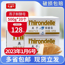 French Yankees resistant to high sugar wet yeast 500g commercial swallow signs Fresh yeast active hair bread steamed buns