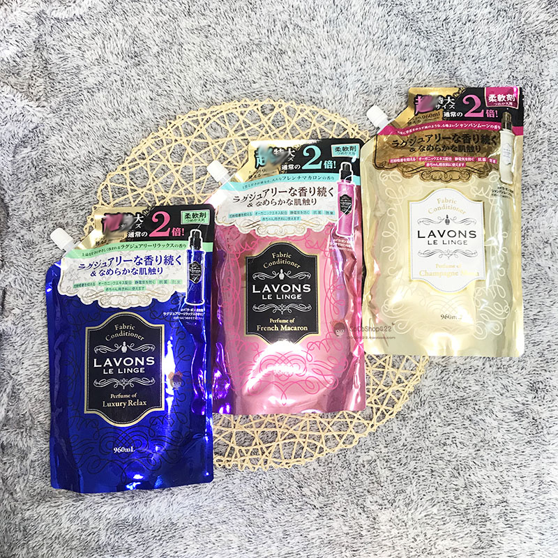 Spot LAVONS scented clothing Johan added with 2 times capacity for seven taste Optional 960ML One bag-Taobao