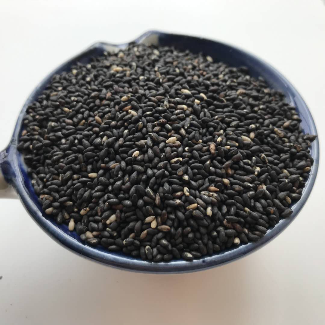 Fragrant black sesame 5 catties 97 yuan catty edible black sesame oil hemp unstained