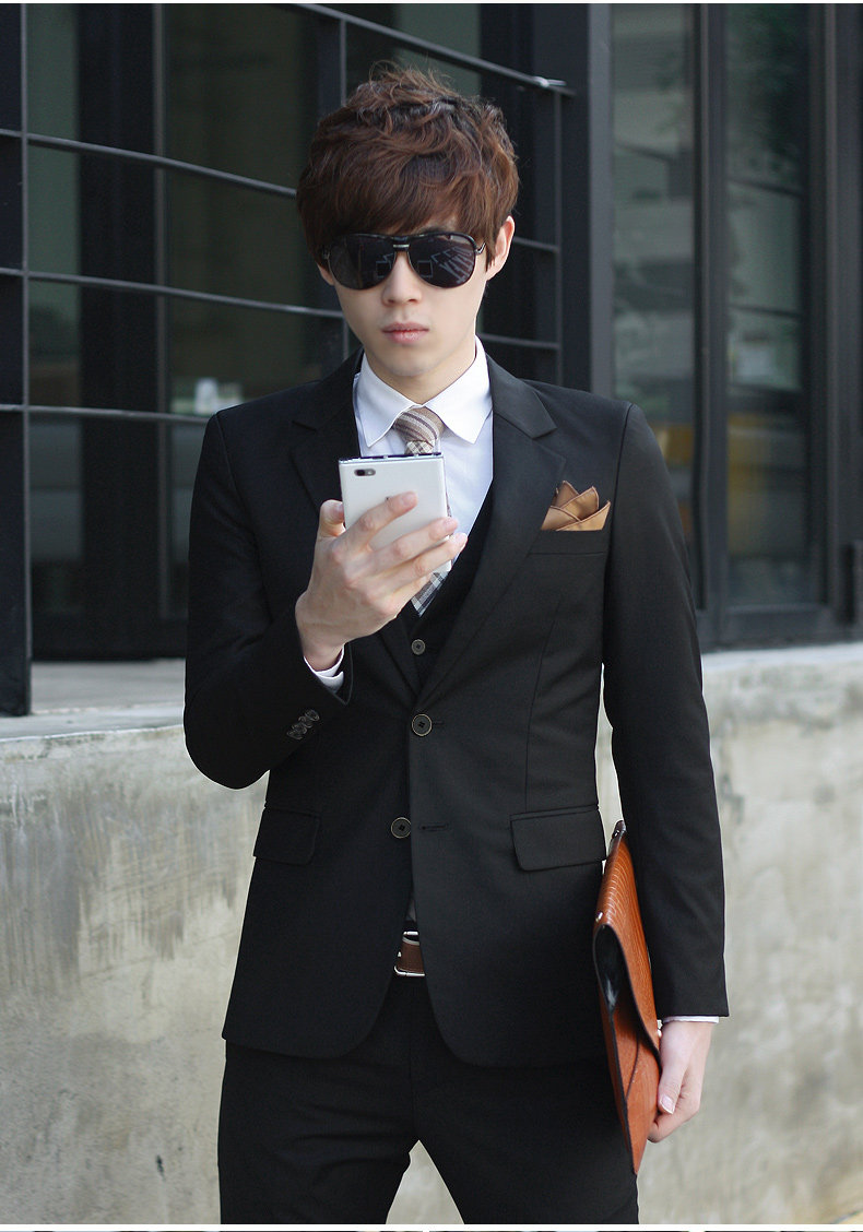 Costume homme en laine pour Quatre saisons - Ref 1549417 Image 37