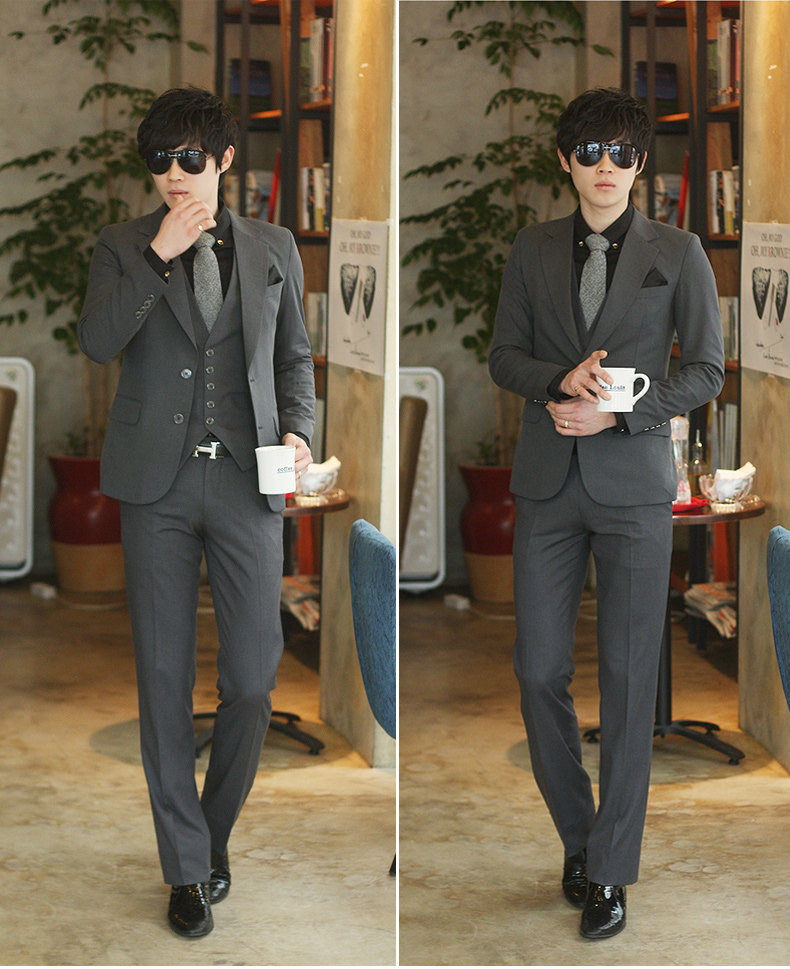 Costume homme en laine pour Quatre saisons - Ref 1549417 Image 42