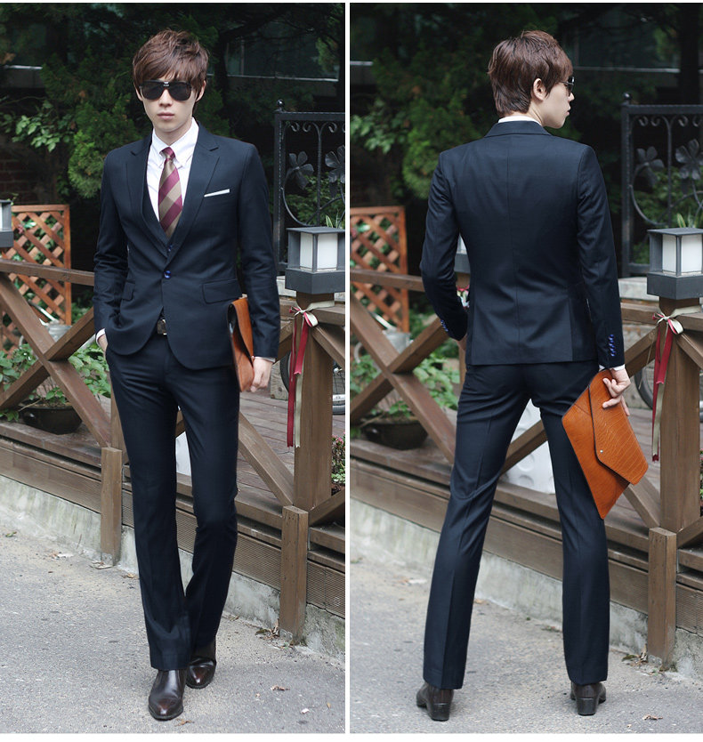 Costume homme en laine pour Quatre saisons - Ref 1549417 Image 35