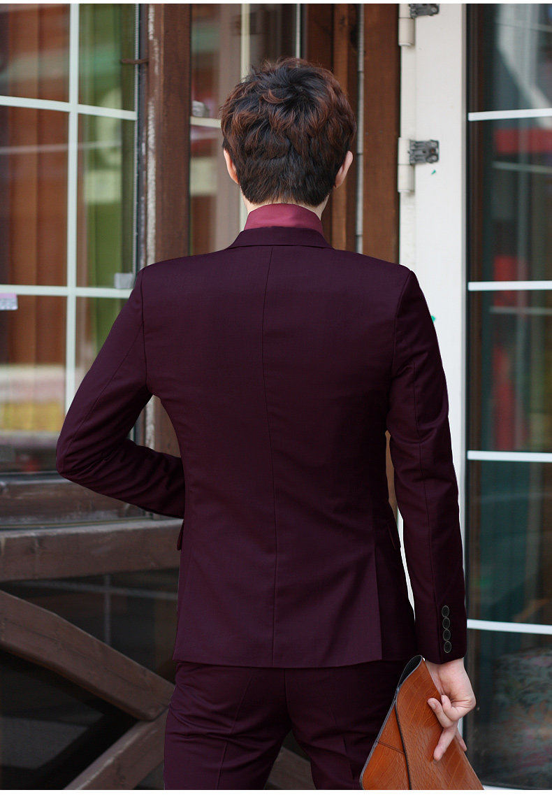 Costume homme en laine pour Quatre saisons - Ref 1549417 Image 25