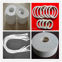 Hongwei direct sales industrial wool felt High density oil absorption high temperature wear-resistant polishing sealing strip washer 5-10mm thick