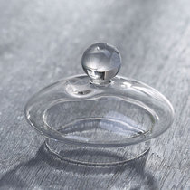 Glass tea set lid Teapot leak glass cover glass accessories zero with glass leak steel cover bamboo and wood cover