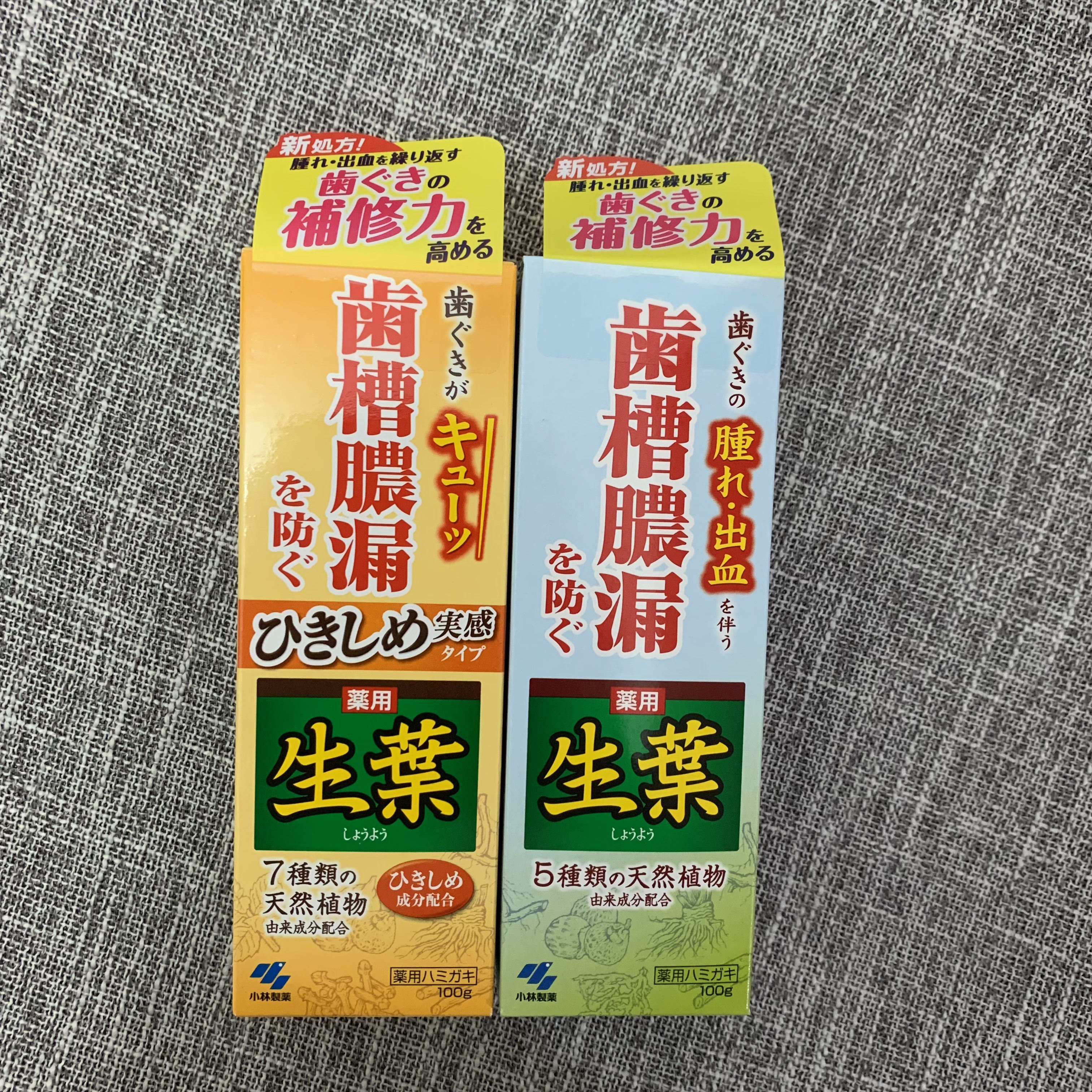 Spot Kobayashi Pharmaceutical KOBayashi compact to raw leaves toothpaste tooth gum periodontal tooth socket abscess