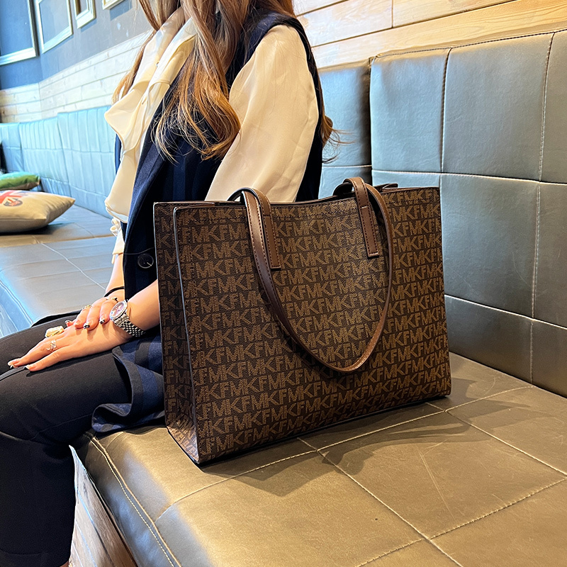 Bags for Women 2026 New Fashion Genuine Leather Large Capacity Tote Bag Versatile Handbag Women's Briefcase Shoulder Bag