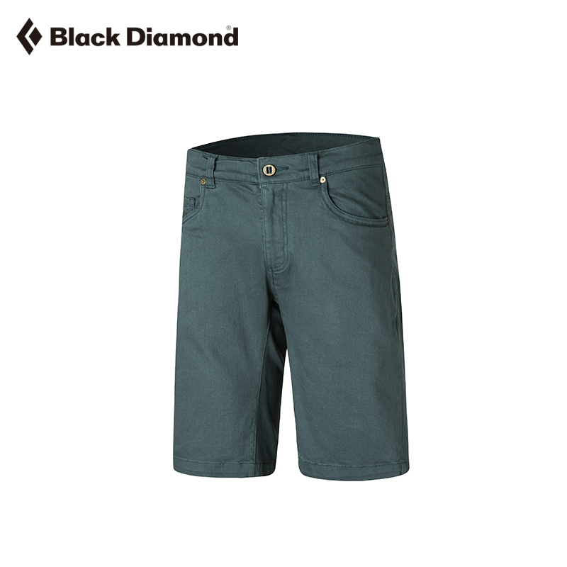 blackdiamond black drill BD men's lead character elastic climbing pants men 50% casual shorts O5X5