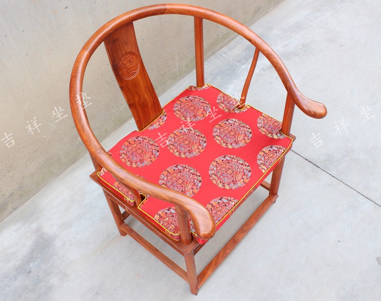 Giả gỗ gụ cổ điển đồ nội thất sofa đệm ghế gỗ rắn đệm chính thức nắp cung điện đệm đệm đệm tùy chỉnh mẫu đệm ghế sofa gỗ đẹp