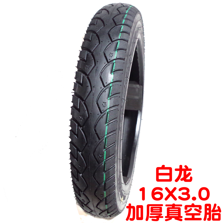 Pin mới ba bánh lốp xe chân không lốp 16X3.0 lốp dày 3.0 3.0 chống mòn bên trong và bên ngoài lốp 30 - Lốp xe máy lốp xe máy sh mode