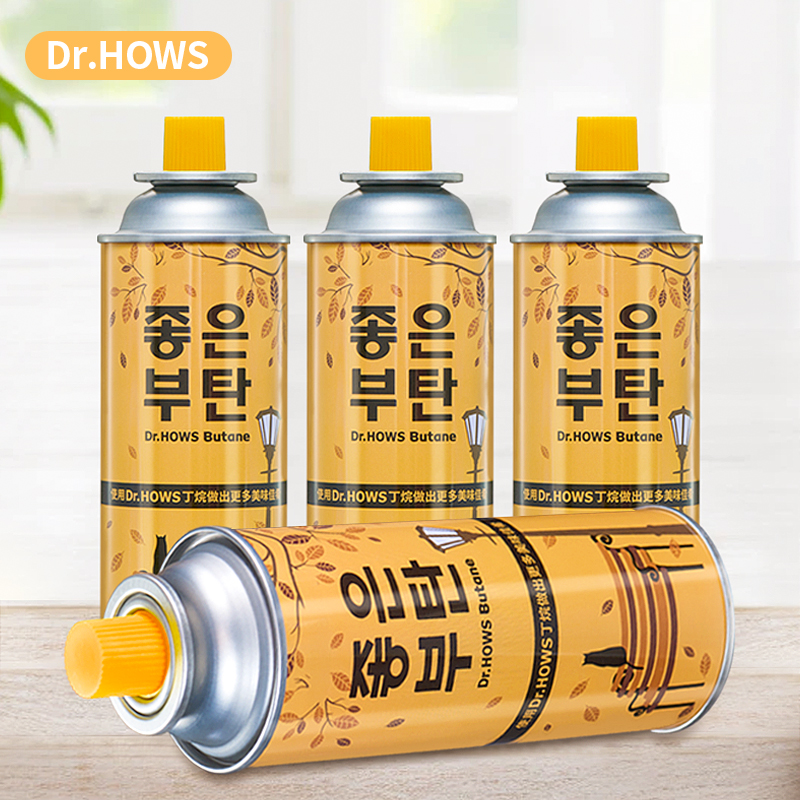 Dr HOWS cassette furnace gas tank outdoor portable butane gas cylinder liquefied gas camping explosion-proof gas tank