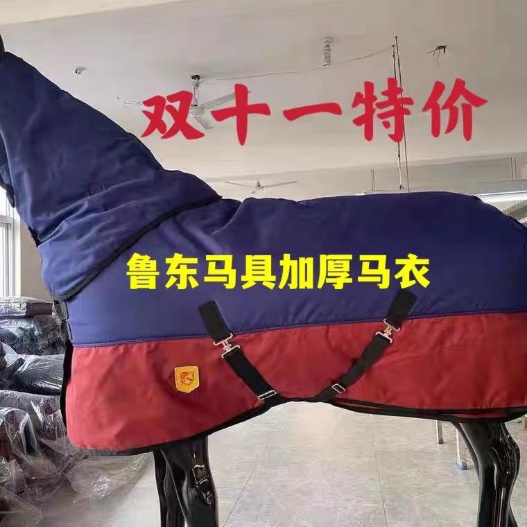 900D thickened anti-chilling horse suit waterproof and warm big horse horse dressing short horse thickened horse clothes new
