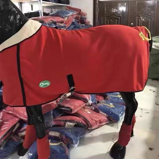 попона 清仓处理摇粒绒马衣吸汗马衣春秋款颗粒绒单层马衣 双层加厚马衣 3