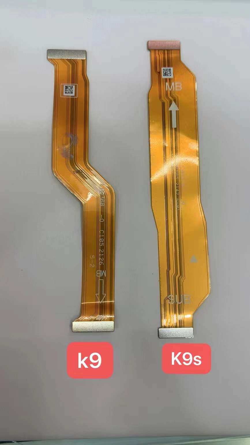 Suitable for OPPO K9S charging cable K9 mobile phone tail plug microphone small board connection motherboard cable