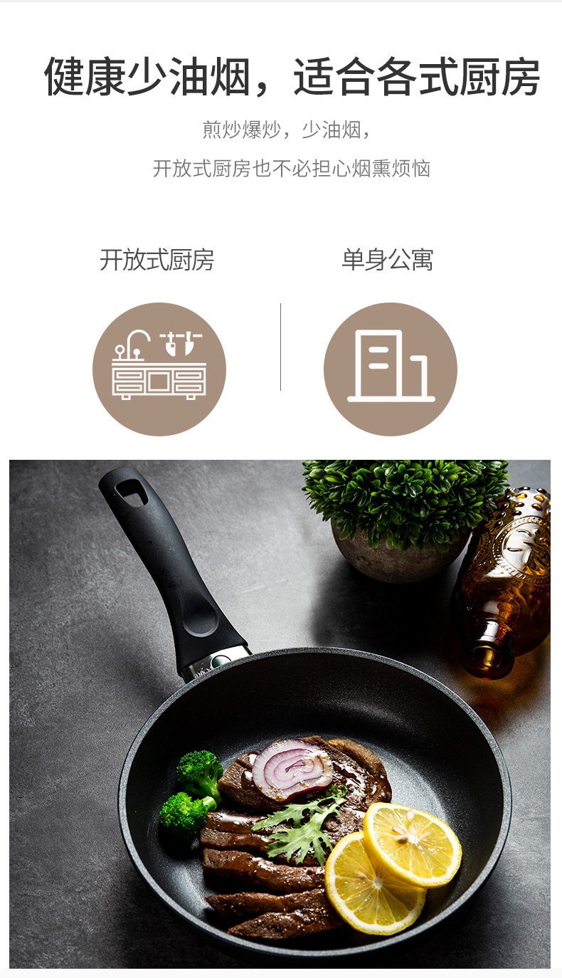意大利进口 双立人旗下 巴拉利尼 那不勒斯系列20cm不粘平底煎锅 图4