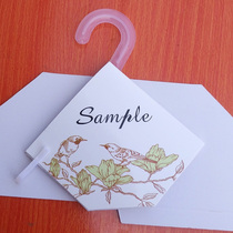 Original design spot adhesive hook universal diamond SAMPLE card head fabric hanging card cloth SAMPLE textile adhesive hook can be ordered