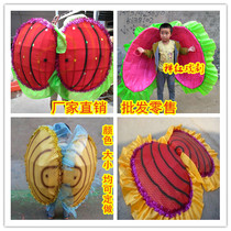 Fire performance Mussel shell props Dragon dance Lion dance Yangge drama supplies Stage performance shell props