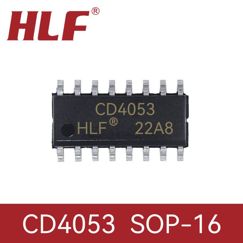 What Are The Features And Applications Of The Hlf Cd4053 Sop16 Smd 3 