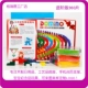 Quà tặng cho trẻ em Thượng Hải Trẻ em giáo dục sớm câu đố 100 phần kiến ​​thức khối kiến ​​thức xây dựng khối đồ chơi tròn cầu vồng đôi