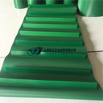 Green lifting belt Climbing belt Inclined conveyor belt Ring baffle belt scraper White pvc conveyor belt
