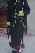 Chicks Pussy Classmates Original Homemade No Romantic Moment New Chinese Black Muscular Sense Disc Button Hair Polo Half Skirt