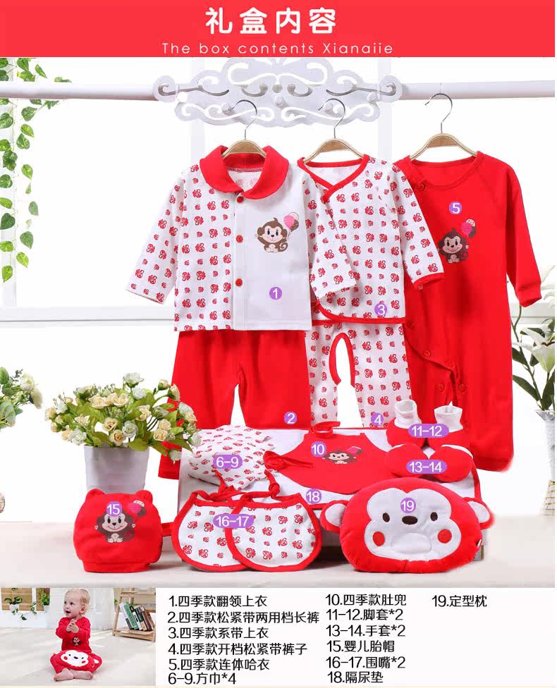 Coffret cadeau pour nouveau-né - Vêtements + Accessoires - Ref 1951734 Image 9