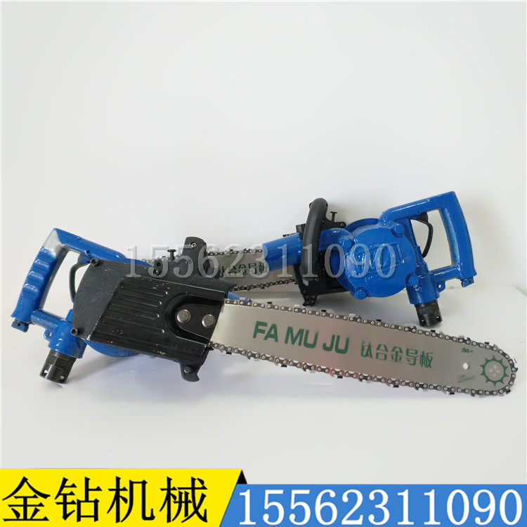 Gold diamond homemade mine pneumatic chain saw JQL10 8000 start chain saw accessories logging