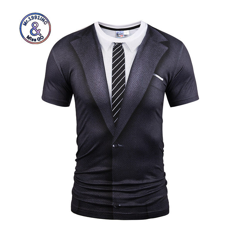 3d T-shirt funny top men printed creative t-shirt